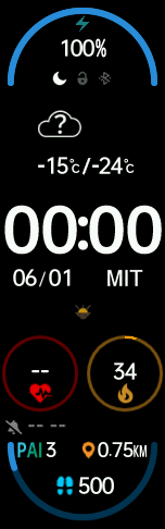 Xiaomi Mi Band 6 手表表盘