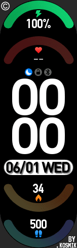 Xiaomi Mi Band 6 手表表盘