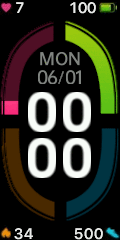 Xiaomi Mi Band 4 手表表盘