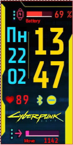 Xiaomi Mi Band 4 手表表盘