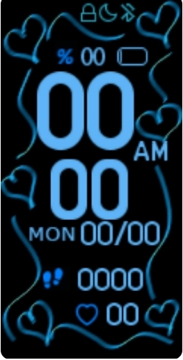 Xiaomi Mi Band 4 手表表盘