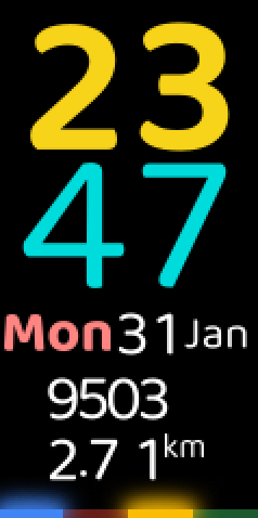 Xiaomi Mi Band 4 手表表盘