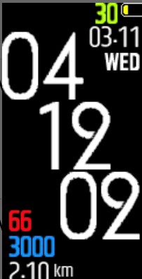 Xiaomi Mi Band 4 手表表盘