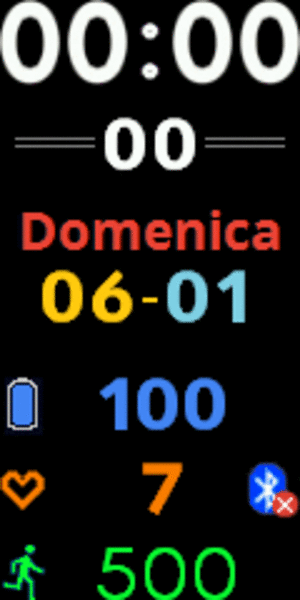 Xiaomi Mi Band 4 手表表盘