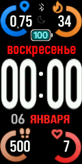 Xiaomi Mi Band 4 手表表盘