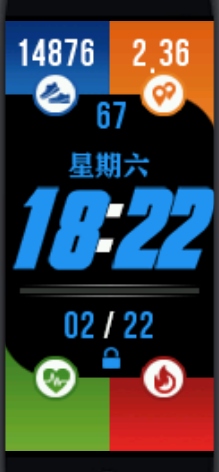 Xiaomi Mi Band 4 手表表盘