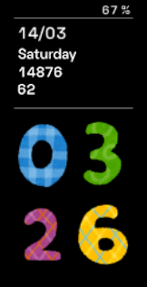 Xiaomi Mi Band 4 手表表盘