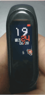 Xiaomi Mi Band 4 手表表盘