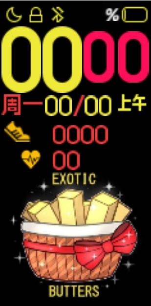 Xiaomi Mi Band 4 手表表盘