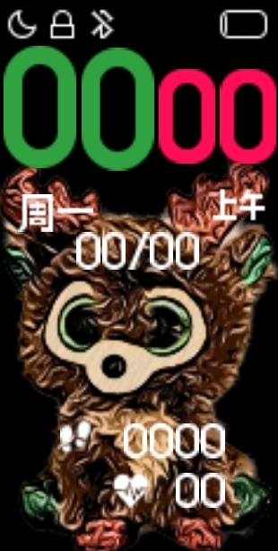 Xiaomi Mi Band 4 手表表盘