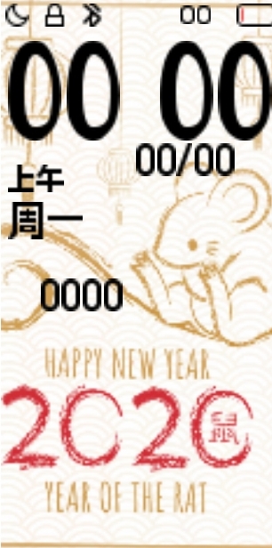 Xiaomi Mi Band 4 手表表盘