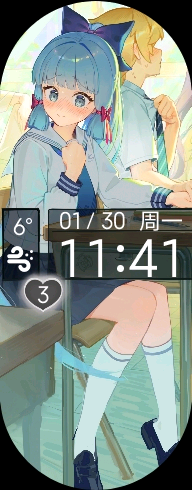 Xiaomi Smart Band 8 手表表盘