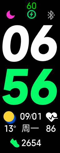 Xiaomi Smart Band 8 手表表盘