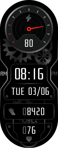 Xiaomi Smart Band 8 手表表盘
