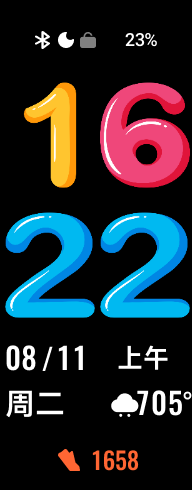 Xiaomi Smart Band 8 手表表盘