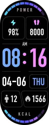 Xiaomi Smart Band 8 手表表盘