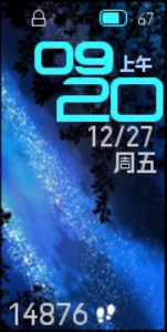 Xiaomi Mi Band 4 手表表盘