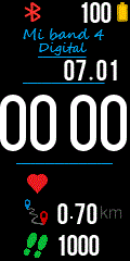 Xiaomi Mi Band 4 手表表盘