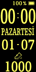 Xiaomi Mi Band 4 手表表盘