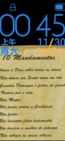 Xiaomi Mi Band 4 手表表盘