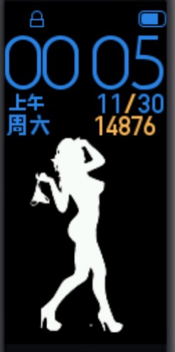 Xiaomi Mi Band 4 手表表盘