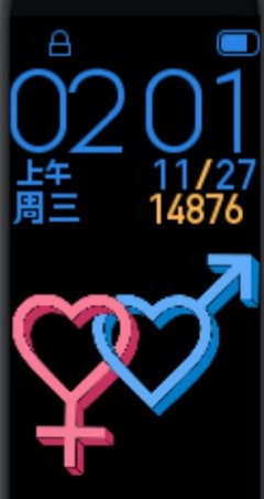 Xiaomi Mi Band 4 手表表盘