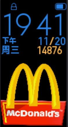 Xiaomi Mi Band 4 手表表盘