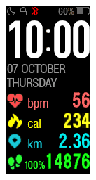 Xiaomi Mi Band 4 手表表盘