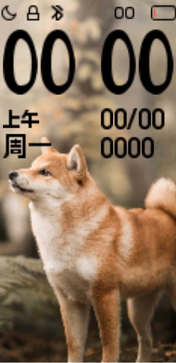 Xiaomi Mi Band 4 手表表盘