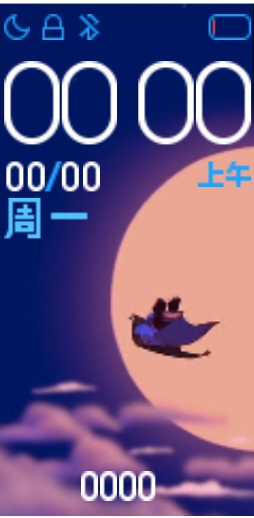 Xiaomi Mi Band 4 手表表盘