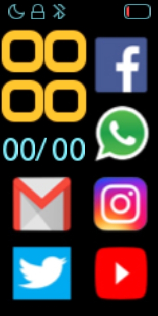 Xiaomi Mi Band 4 手表表盘