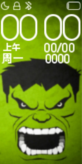 Xiaomi Mi Band 4 手表表盘