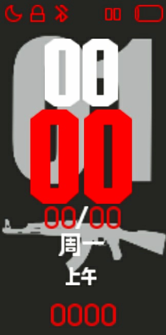 Xiaomi Mi Band 4 手表表盘