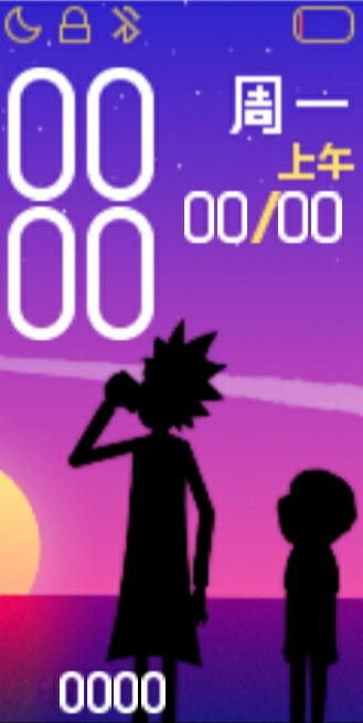 Xiaomi Mi Band 4 手表表盘