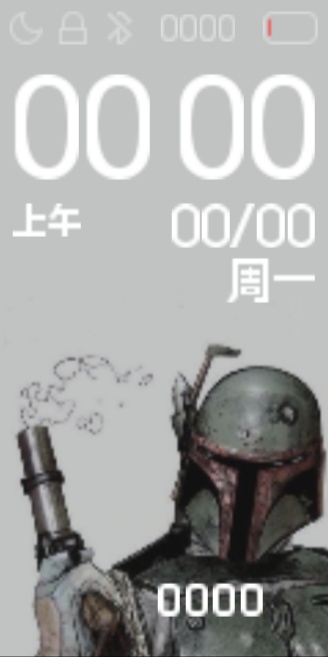 Xiaomi Mi Band 4 手表表盘