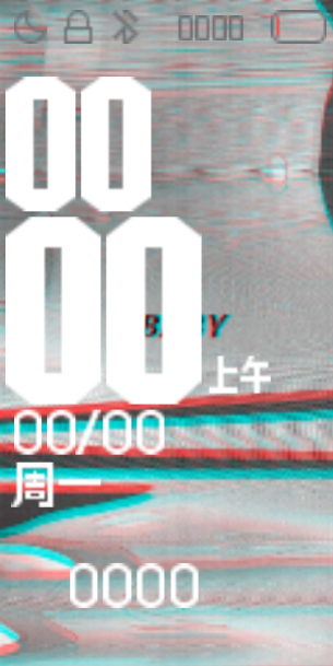 Xiaomi Mi Band 4 手表表盘