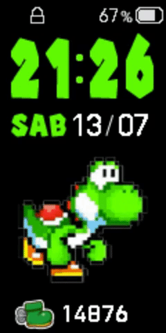 Xiaomi Mi Band 4 手表表盘