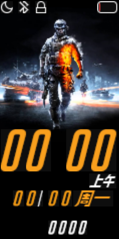 Xiaomi Mi Band 4 手表表盘