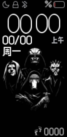 Xiaomi Mi Band 4 手表表盘