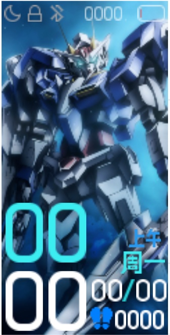 Xiaomi Mi Band 4 手表表盘