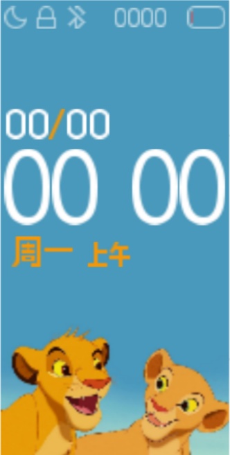 Xiaomi Mi Band 4 手表表盘