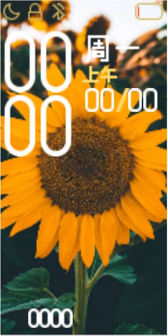 Xiaomi Mi Band 4 手表表盘