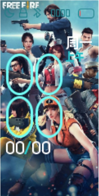 Xiaomi Mi Band 4 手表表盘