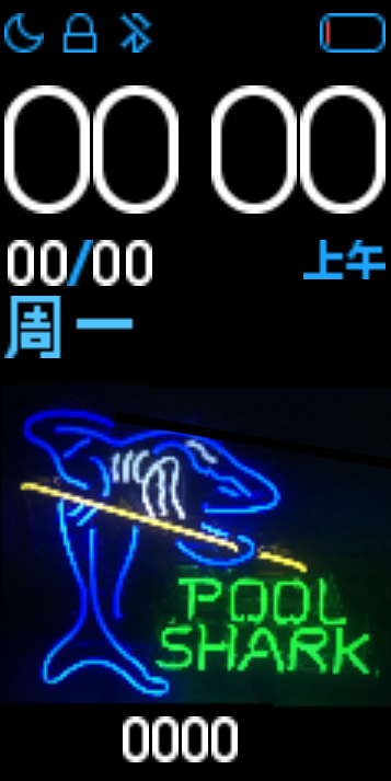 Xiaomi Mi Band 4 手表表盘