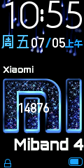 Xiaomi Mi Band 4 手表表盘