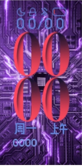 Xiaomi Mi Band 4 手表表盘