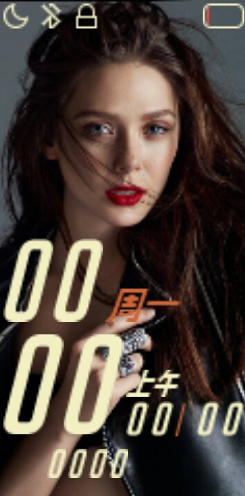 Xiaomi Mi Band 4 手表表盘