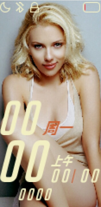 Xiaomi Mi Band 4 手表表盘