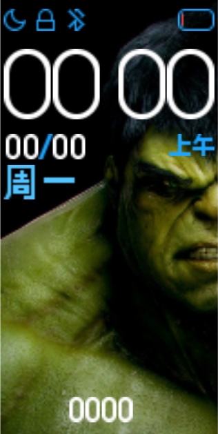 Xiaomi Mi Band 4 手表表盘