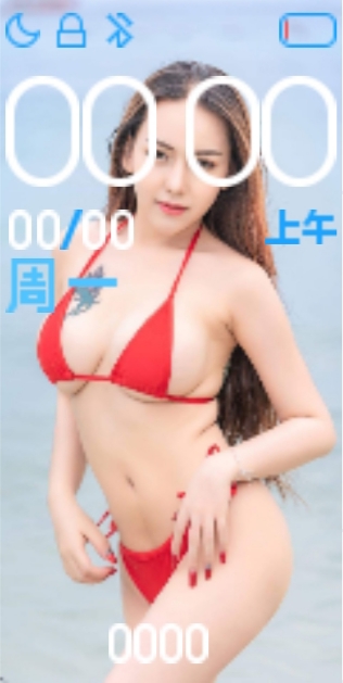 Xiaomi Mi Band 4 手表表盘